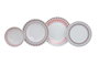 Hermia Vajilla de 24 Piezas Multicolor en Porcelana 100%